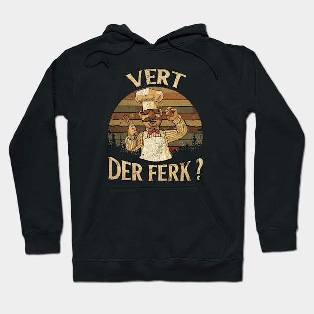 TEXTURE VINTAGE - Swedish Chef Hoodie by delpionedan